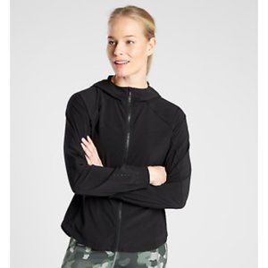 Athleta Run Free Jacket, Black XL